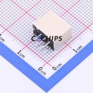 G6JU-2P-Y DC4.5 Magnetic Latching Relay DIP,5.7x10.6mm 4.5V 2 Changeover: 2C (DPDT-Changeover)::: 125V-AC/110V-DC Single Coil - Product Image 2