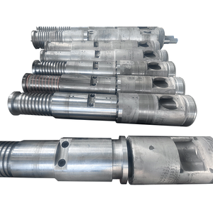 High Filler 65/132 Conical Twin Screw and Barrel Suitable for PVC Solid Pipe Extrusion Line ,Caco3 Content <strong>Morethan</strong> 100 Phr - Product Image 5