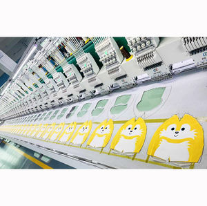 Machine à broder plate Hefeng à 20 têtes pour t-shirts, uniformes, production industrielle à grande vitesse - Product Image 4