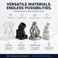 Service d'impression 3D MJF/SLA/SLS/SLM/FDM/DHL, prototypes rapides, usine d'impression 3D, haute précision, impression 3D en résine photosensible
