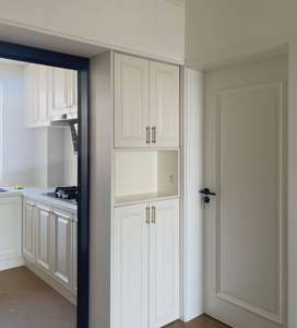 Closet, dressing, espace de travail et chambre à coucher en bois, design moderne, multifonctionnel et luxueux, sur mesure pour l'intérieur de la maison et les murs d'hôtel - Product Image 6