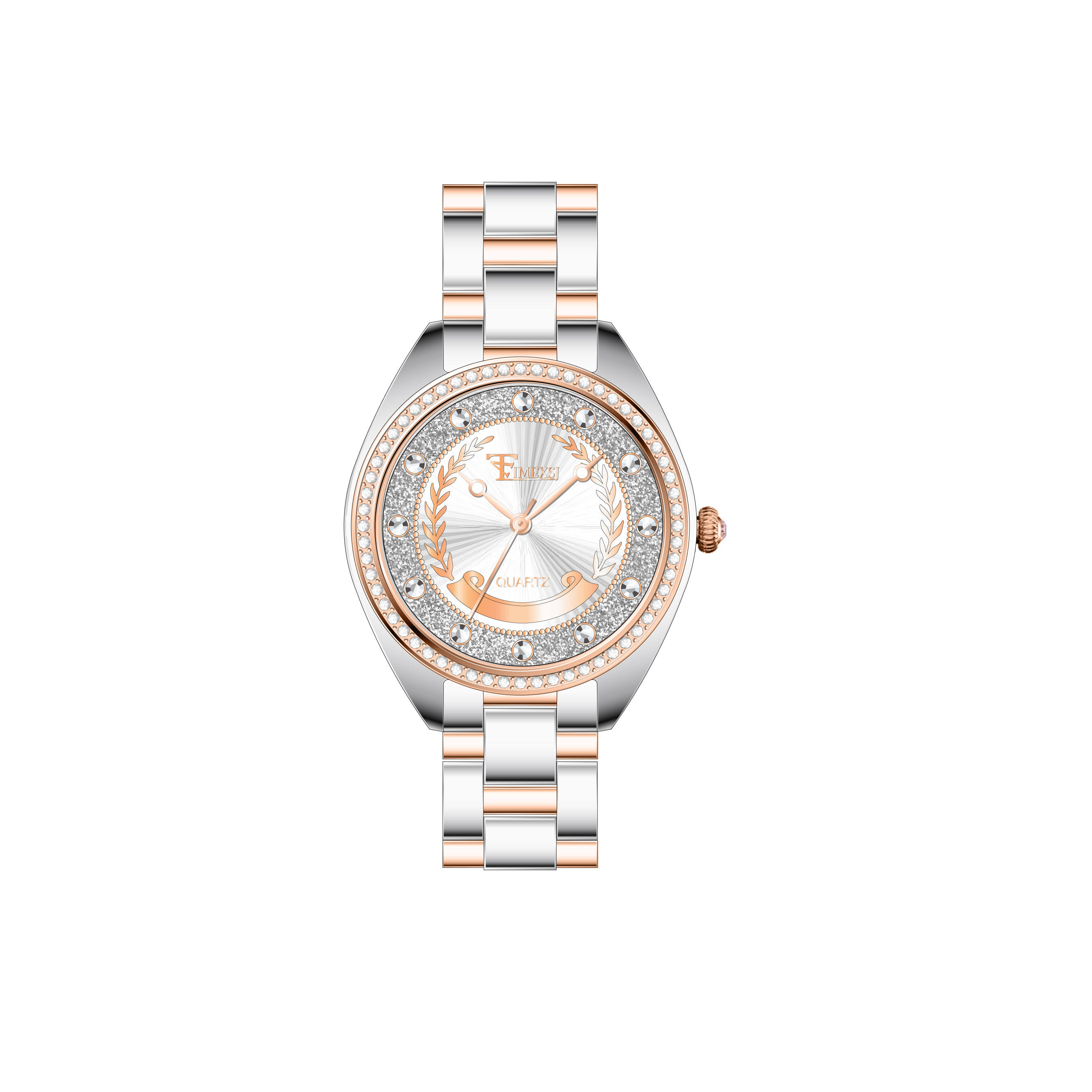 เงิน + กุหลาบทอง