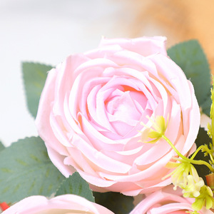 Bouquet de roses artificielles en soie Xinchengzhi 30cm-100cm, décoration de mariage, arrangement floral - Product Image 2