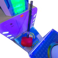 Équipement de divertissement intérieur Jeu de marteau à frapper Jeu d'arcade à pièces Jeu de boxe