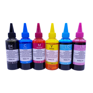 Encre <span class=keywords><strong>alimentaire</strong></span> de qualité <span class=keywords><strong>alimentaire</strong></span>, 100ML, pour <span class=keywords><strong>imprimante</strong></span> Epson <span class=keywords><strong>Canon</strong></span> HP Brother, papier de riz, encre <span class=keywords><strong>alimentaire</strong></span> - Product Image 3