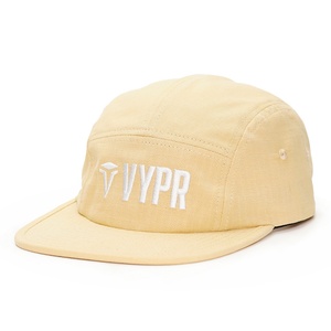 Gorras de Correr Personalizadas de 5 Paneles, de Algodón Ripstop, con Logotipo Bordado, Gorras Desestructuradas - Product Image 1