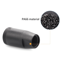 Impermeable IP67 Latón Sensor M12 Industrial X Código Conector macho 5 Pin Conectores impermeables M12