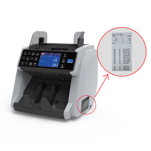 Compteur <span class=keywords><strong>de</strong></span> billets vertical <span class=keywords><strong>portable</strong></span> WEIRONG WRM995, machine <span class=keywords><strong>de</strong></span> comptage <span class=keywords><strong>de</strong></span> billets multi-devises, qualité bancaire, imagerie couleur 100 DPI - Product Image 6