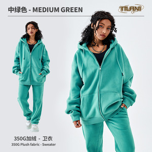 <strong>Hoodie</strong> Manufacture Custom Logo Winter <strong>Hoodie</strong> <strong>Women</strong> Zip up Thickness Oversized Solid <strong>for</strong> Unisex - Product Image 3