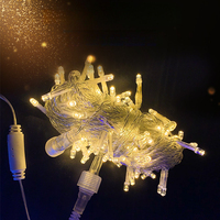 Guirlandes lumineuses LED décoratives, lumières ciel étoilé, connecteurs mâle/femelle, guirlandes lumineuses LED pour les fêtes et la décoration de Noël.