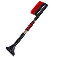 Brosse à neige et grattoir à glace 2-en-1 détachable personnalisés en usine pour le nettoyage hivernal du pare-brise des voitures, camions et VUS
