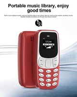 BM10 4G Mini botón Función teléfono marcación rápida grabadora de llamadas automática lista negra 2 SIM pequeño teléfono móvil multilingüe 2025 nuevo