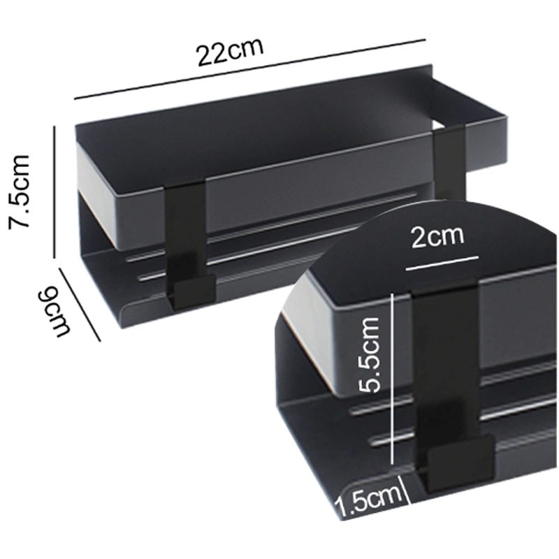 Полка для душевой кабины из нержавеющей стали без сверления настенная полка для ванной