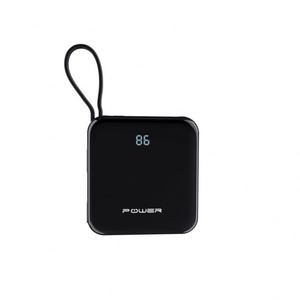 Batería Externa Ultrafina Mini de 10000 mAh de Polímero de Litio, Cargador Superrápido Pd22.5W con USB Tipo C, Carga Rápida Bidireccional, Incluye Dos Cables - Product Image 3