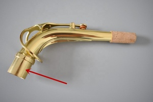 Instruments de musique <span class=keywords><strong>ligature</strong></span> <span class=keywords><strong>pour</strong></span> <span class=keywords><strong>saxophone</strong></span> <span class=keywords><strong>alto</strong></span> col incurvé fabricant vente directe accessoires - Product Image 2