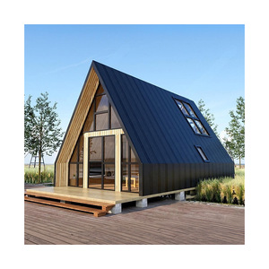 Cabaña de verano moderna con estructura en A de madera tratada a presión para acampar al aire libre - Product Image 2