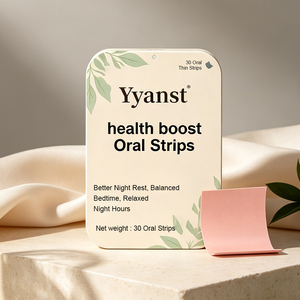 Tiras Orales Naturales y Suaves para Mejorar la Salud, Equilibrio Nocturno, Relajación y Bienestar, 30 Tiras Individuales Rosadas - Product Image 3