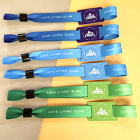 Pulsera de Tela RFID con NFC y Logotipo Personalizado, Impermeable, con Etiqueta para Membresía y Tarjeta de Visita, con Enlace Web, Pulseras Elásticas