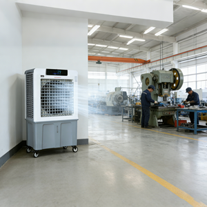 80l WATER Factory Price Industrial Water Cooler Fan Portable Evaporative Air for Warehouse Workshop Motor Core for - Product Image 3