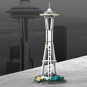 Wange 5238 Space Needle Seattle, 1075 Piezas, Bloques de Construcción, Modelo de Ladrillos, Juego de Bloques de Construcción Educativos para Niños, Juguete de Plástico - Product Image 6