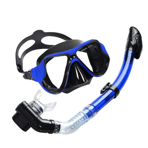 Ensemble de plongée avec masque et tuba, système entièrement étanche pour adultes, équipement de natation, équipement de sport d'été en plastique étanche - Product Image 1