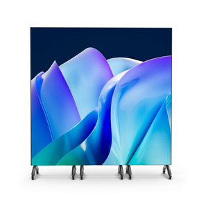 Écran d'affichage numérique LED 80 pouces P2.5 sur pied avec cadre en aluminium pour publicité intérieure - Product Image 4