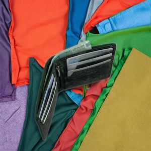 For Unisex Vintage Short Genuine Leather Bifold Slim Wallet RFID Protected Large Capacity Card <b>Holder</b> Slots and <b>ID</b> Window - Product Image 5