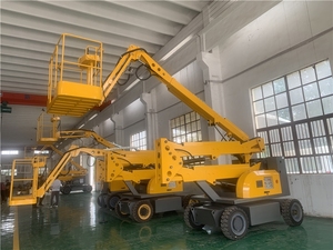 Nouvelle Plateforme de Travail Aérienne Articulée Hydraulique Télescopique Autopropulsée Jaune - Product Image 5