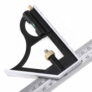 Transportador de alta precisión, herramientas profesionales multifunción, combinación de regla de ángulo cuadrado, herramienta de medición de carpintero, 300mm, 1 ud. - Product Image 3
