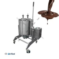 Nouvelle machine à chocolat et céréales 7 kg, moulin à mélanger et raffineur de cacao avec réservoir de 5 kg pour poudre humide