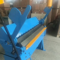 Presse plieuse manuelle W2.0x2040A pour tôles d'aluminium, pliage d'angles stable, fabrication d'armoires de cuisine