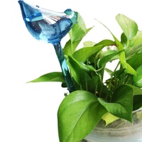 Système d'irrigation goutte à goutte automatique sphérique pour plantes, en PVC bleu, économe en eau, idéal pour les voyages