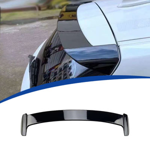 สปอยเลอร์หลัง BMW สีดำ ABS รูปทรงปีก สำหรับซีรีส์ 1 E81 E87 ปี 2005-2011 ติดตั้งท้ายรถ - Product Image 1