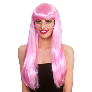 <span class=keywords><strong>Accessoires</strong></span> de fête d'Halloween Perruques de cosplay bon marché Perruques blondes longues et droites pour femmes - Product Image 2