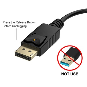 Displayport để HDTV chuyển đổi Bộ chuyển đổi cáp 4K x 2kmini dp adapter để HDTV cho HDTV được trang bị hệ thống - Product Image 5