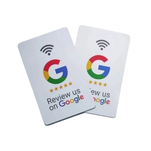 Tùy chỉnh CR80 nhựa lập trình kiểm soát truy cập thẻ QR mã 13.56MHz tần số NFC 213/215/216 <span class=keywords><strong>Google</strong></span> xem xét NFC thẻ - Product Image 2