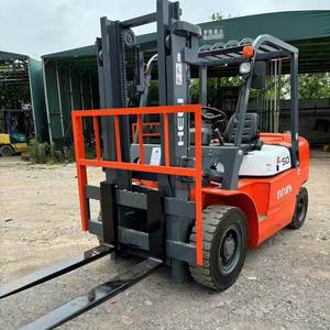 Used Heli K50 5-Ton Diesel Forklift with 3m/3.5m/4.5m/5m/6m Side Shift 2 Stage Mast Solid Tires for Automotive Applications - Product Image 4