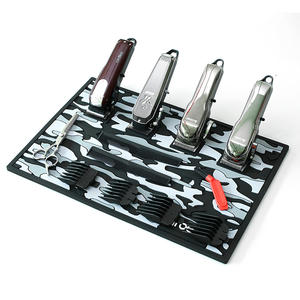 Custom Design High Quality Hold the Hair Trimmer Clipper Magnetic <strong>Barber</strong> Mat with logo - Product Image 5
