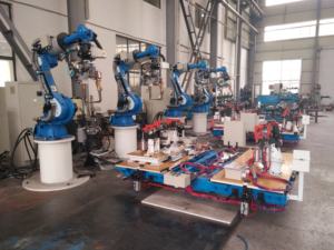 Robot de soudage par points ultra-robuste SP210 210 kg à 6 axes avec poignet creux, automatisation par PLC et moteur - Product Image 3