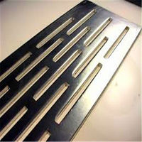 Plaques de treillis métallique décoratif en fer plastifié pour plafond, épaisseur de plaque 0,5-12 mm