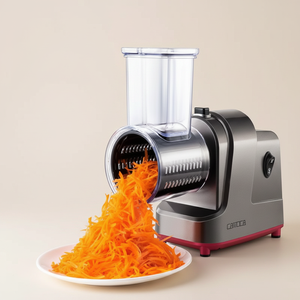 TEBAK Salad Shooter, Rallador <span class=keywords><strong>de</strong></span> Queso Eléctrico, Procesador <span class=keywords><strong>de</strong></span> Alimentos para el Hogar, Cocina, Frutas y Verduras, Ensaladera Eléctrica Automática - Product Image 1