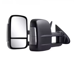 New High Quality 2001-2011 for F250 350 Electric Black ABS+<b>Glass</b> Side Towing <b>Mirror</b> with Signal - Product Image 1