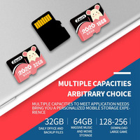 Grosir Pabrik Kartu Memori Kecepatan Tinggi 8G 16G 32G 64GB 128GB Kartu TF SD Mini Kustom untuk Ponsel Kamera Dasbor CCTV GPS DVR