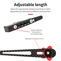 Base de montage STARCN pour clicker de tir à l'arc, support de plaque clicker étendu pour viseur d'arc classique, compatible avec la plupart des tiges de viseur de type T