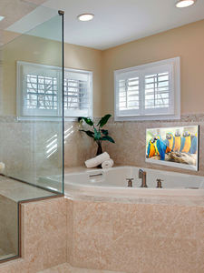 Televisor Inteligente LCD de 27 Pulgadas con Espejo para Baño de Hotel de Lujo, Televisor de 12V - Product Image 6