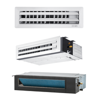 Climatiseur central 24000 BTU 2 tonnes, inverter R32, encastré au plafond, pour hôtel