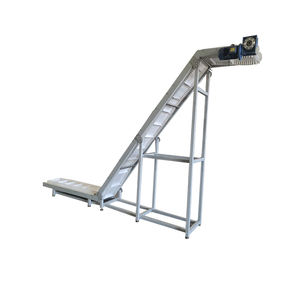 สายพานลำเลียงแบบมีผนังข้างลูกฟูกเอียงสำหรับงานเบา เกรดอาหาร สำหรับอุตสาหกรรมเบา ขนส่งชิ้นส่วนขนาดเล็ก - Product Image 4