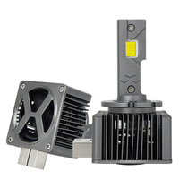 Faros Delanteros de Alta Luminosidad AUTO D1S/D2S/D3S/D5S con Doble Tubo de Cobre para Disipación de Calor y Decodificación, 9-36V 50W