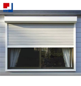 Volets roulants automatiques/électriques/manuels en aluminium, volets anti-ouragan, portes et fenêtres à enroulement - Product Image 2