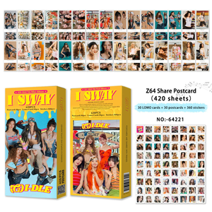 KPOP 420 pièces/boîte RIIZE Bangtan Boys ATEEZ ZB1 Stray Kids TWICE RIIZE ITZY IVE <span class=keywords><strong>GIDLE</strong></span> TWS BOYNEXTDOOR Partager des cartes postales - Product Image 3